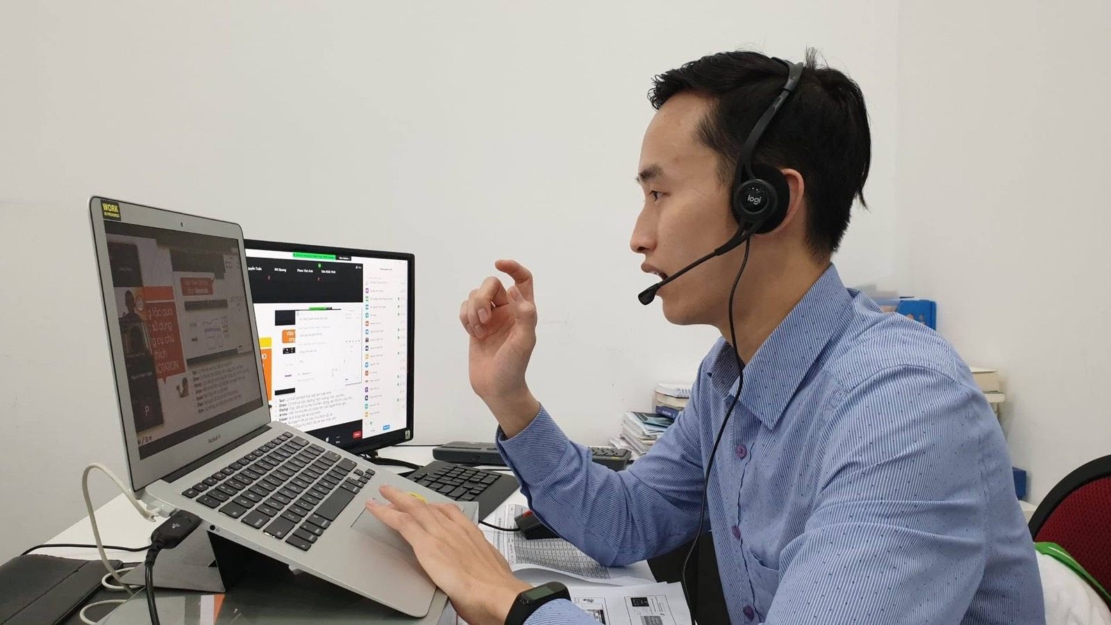Giảng dạy trực tuyến Virtual Training
